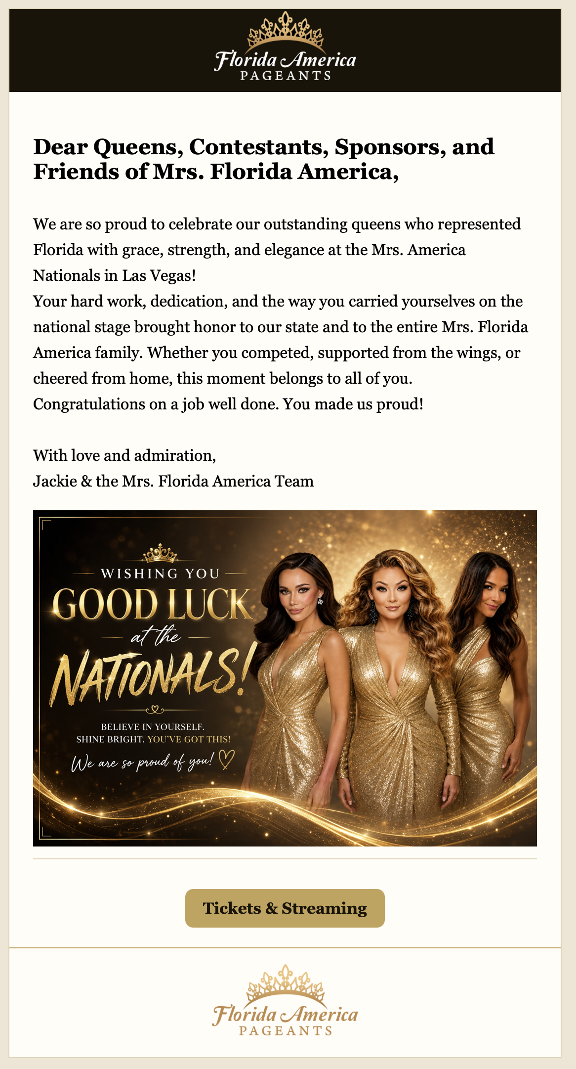 Example professional email created with BotMate
